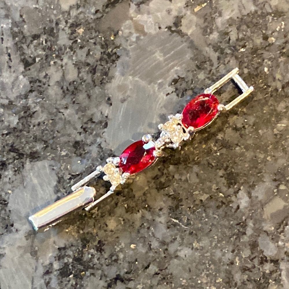 Avon Ruby Tennis Bracelet Extension